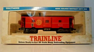 Walthers Trainline Ho Scale Bnsf Santa Fe Caboose W/box