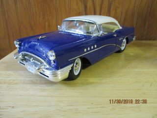 Mira 1/18 1955 Buick Century Blue Hard Top 2dr