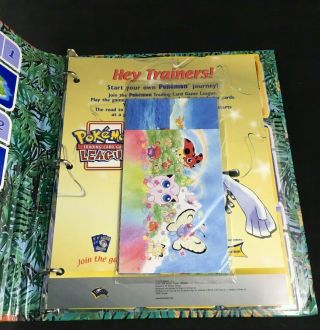 Pokemon English Southern Islands Complete Set w/ Binder Postcards Advertisement 2