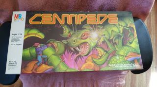 Vintage 1983 Centipede Board Game Milton Bradley Based On Atari Video Game Rare