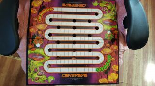Vintage 1983 Centipede Board Game Milton Bradley Based on Atari Video Game Rare 2