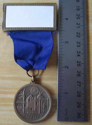 1975 American Numismatic Association (ana) 85th Convention Medal With Ribbon,  La