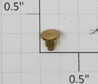 American Flyer Pa10751 S Scale Brass Drawbar Shoulder Rivet (10)