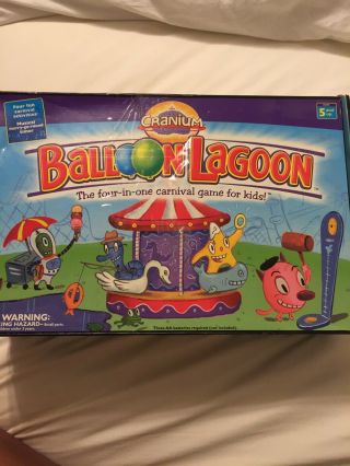 Cranium Balloon Lagoon 4 - In - 1 Carnival Game Complete