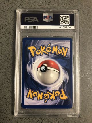 2000 Pokemon CARD Rocket 1st Edition Dark Charizard - Holo 4 PSA 9 2