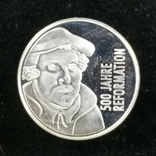 Reformation Medal 2017 Silver Martin Luther Germany Proof 30mm