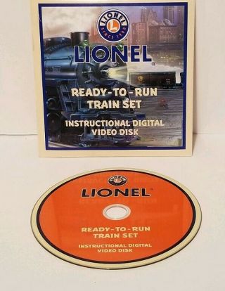 Lionel Ready - To - Run Train Set Instructional Dvd For The Polar Express 6 - 31960