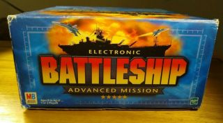 Battleship Advanced Mission Game (hasbro 2000),  1 - 2 Players.  Complete