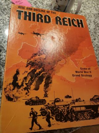 Rise And Decline Of The Third Reich Avalon Hill Game Of Wwii Grand Strategy