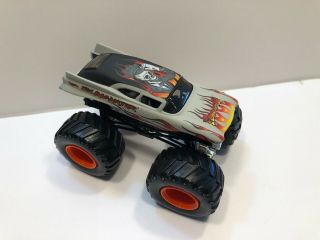 1/64 Hot Wheels Monster Jam Monster Truck (Elimonator Hearse Truck) 3