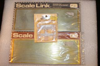 00 4mm Scale Scalelink Etches F11 X 2 And Springside Gwr Platform Seat