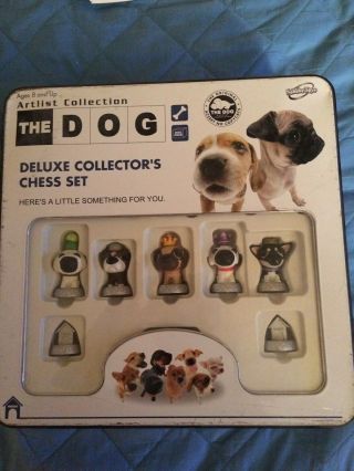 The Dog Deluxe Collectors Chess Set