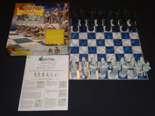 2002 Harry Potter Wizard Chess By Mattel - Complete