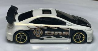 Hot Wheels Fire Rods Honda Civic Si White 1/64 Diecast 4 Of 26 Lafayette In.