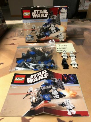 Lego Star Wars Imperial Dropship (7667) & Box