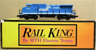 Mth Railking 30 - 2136 - 1 Conrail Dash - 8 Non - Powered Dummy Diesel Engine O - Gauge