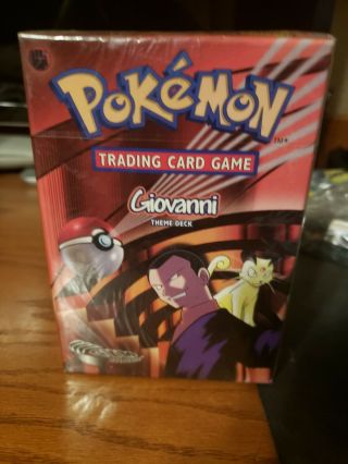 Giovanni Theme Deck - Pokémon Trading Card Game Rare