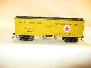 HO Scale Roundhouse Old Time PRR Reefer 2