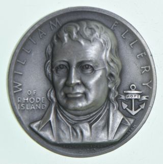 High Relief William Ellery Medallic Arts.  999 Silver Round Medal 25 Grams 407