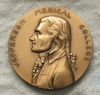 Jefferson Medical College Alumni Association Centennial Medal,  1970