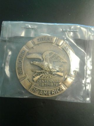 1871 - 1971 Nra Of American Centennial Medal