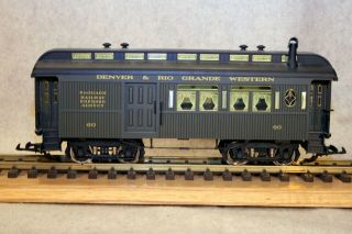 Aristo - Craft ART - 31111 Wood Sierra Style Green 60 D&RGW Combo Car G Scale 2
