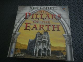 Pillars Of The Earth (out Of Print) Board Game By Ken Follett Medieval Strategy