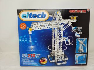 Eitech Crane And Windmill Construction Set,  270 Piece Educational Stem Toy -