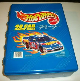 Hot Wheels Mattel Racing 48 Car Carry Case Tara Toy 1999 Usa See Pic 