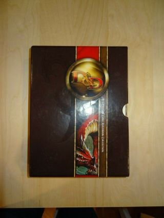 Wotc D&d 4e Dungeons & Dragons (4th Edition) Core Rulebooks Gift Set Box