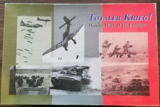 Totaler Krieg World War Two In Europe,  Decision Games,  1999