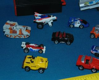 Micro Machines Road Champs mini cars trucks tank trailer race indy trans am case 2
