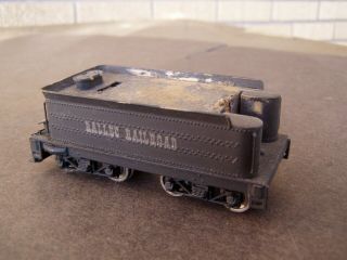 Pfm United Ho Scale Brass V&t 4 - 6 - 0 Locomotive Tender,  Parts Only