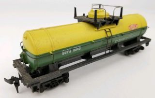 Dupont Chemicals Dupx 6046 Ho Scale Model Train Single Dome Tanker Freight Car