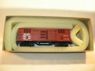 HO Scale York Haven & Hartford RR Old Time Ventilated Boxcar 3