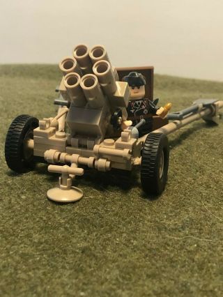 Lego (r) Germany Ww2 30 Cm Nebelwerfer 42 Regiment 222 Battalion 11 Minifigures