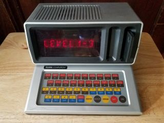 Vintage 1986 Talking Computron: Electronic Educational Toy Hkvtel