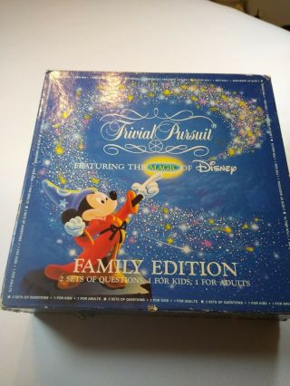Trivial Pursuit - Magic Of Disney Family Edition 1986