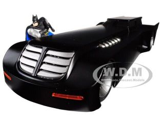 Boxdamaged Batmobile W/ Batman Figure Animated Series Dc Comics 1/24 Jada 30916