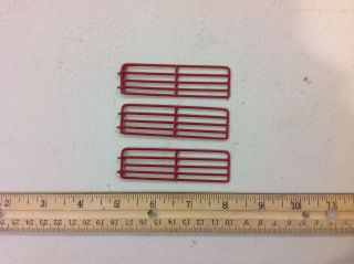1/64 All Metal 16 Foot Red Cattle Panels Or Gates By C&d