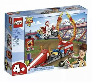 Lego Disney Pixar Toy Story 4 Duke Caboom’s Stunt Show 10767 S/h