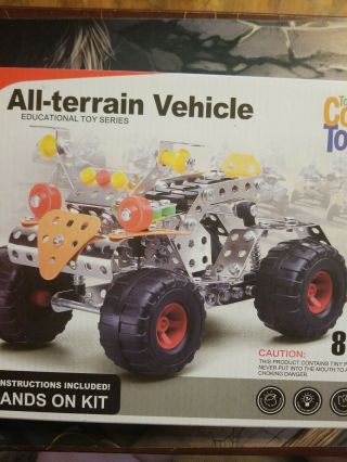 Totally Cool Toys All - Terrain Vehicle 239 - Piece Diy Assembly Kit (item :20025)
