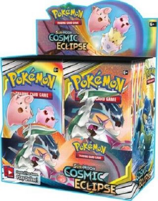 Pokemon - 2x Cosmic Eclipse Booster Box - English