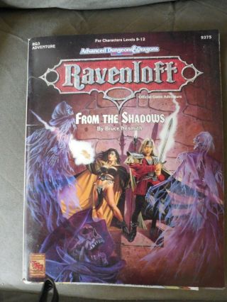 Ad&d Ravenloft From The Shadows Rq3 9375