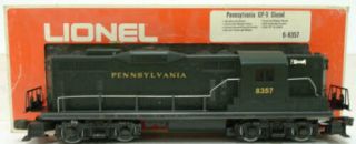 Lionel 6 - 8357 Pennsylvania Gp9 Diesel Locomotive Ln/box