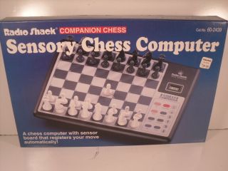 Radio Shack Companion Chess Sensory Chess Computer 60 - 2439 Pressure Sensing