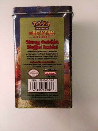 Pokemon Ex Deck Tins Gift Pack - 2004 - Vintage - - Rayquaza