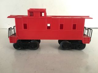 Lionel Trains Postwar O Scale Model Train Undecorated Caboose Freight Car Exc