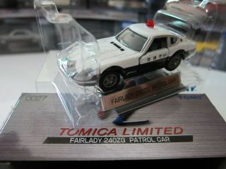 Tomica Limited - 0027 - Fairlady 240zg Patrol Car - 1/60 - Mini Toy Car