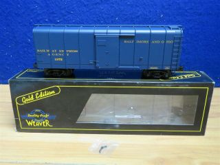 Weaver Modern O 3 Rail G23008 Baltimore & Ohio Wagon Top Box Car 586698